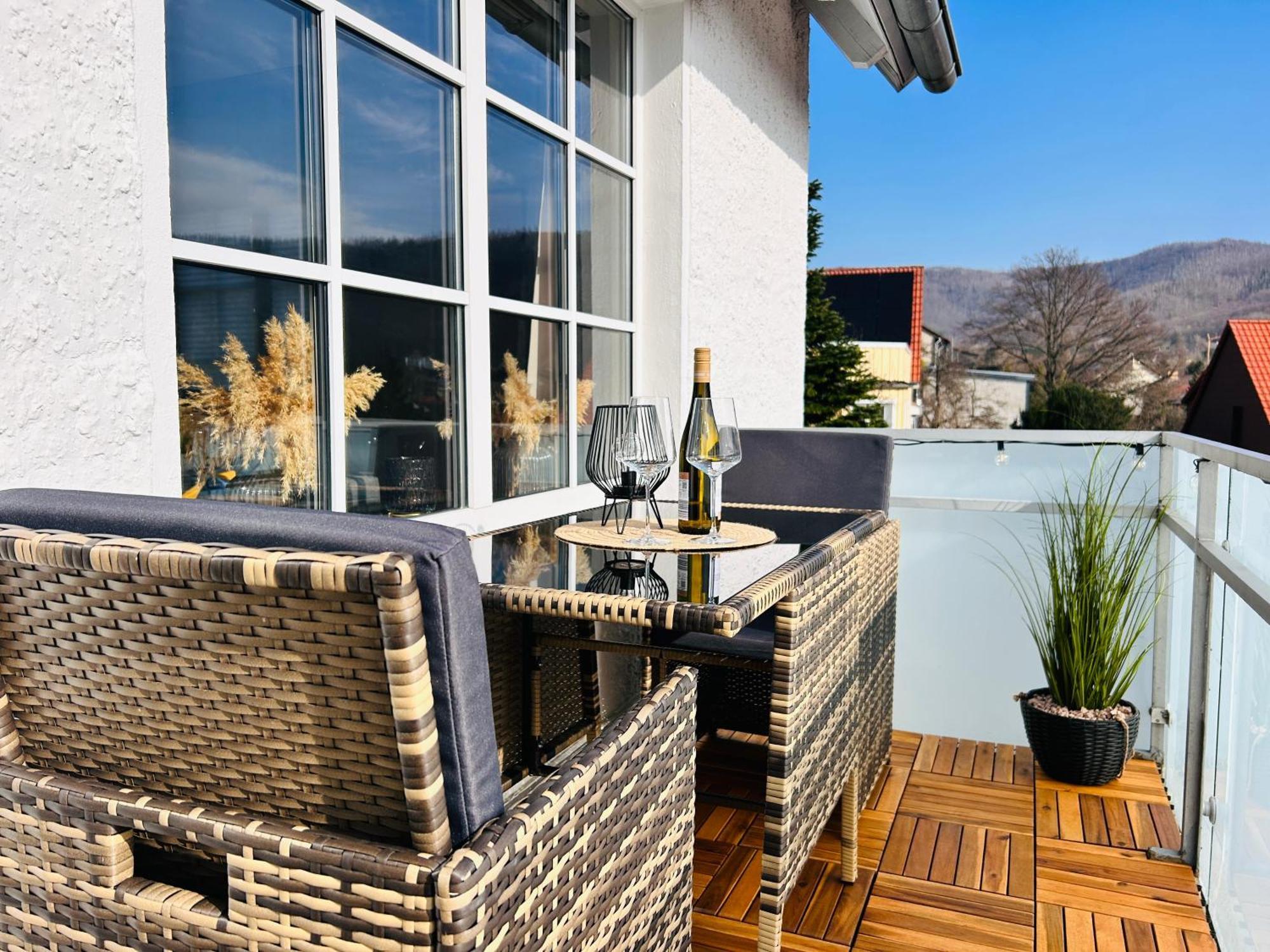 Harzburgliving Wohnung Goethe'S Ausblick Bad Harzburg Buitenkant foto